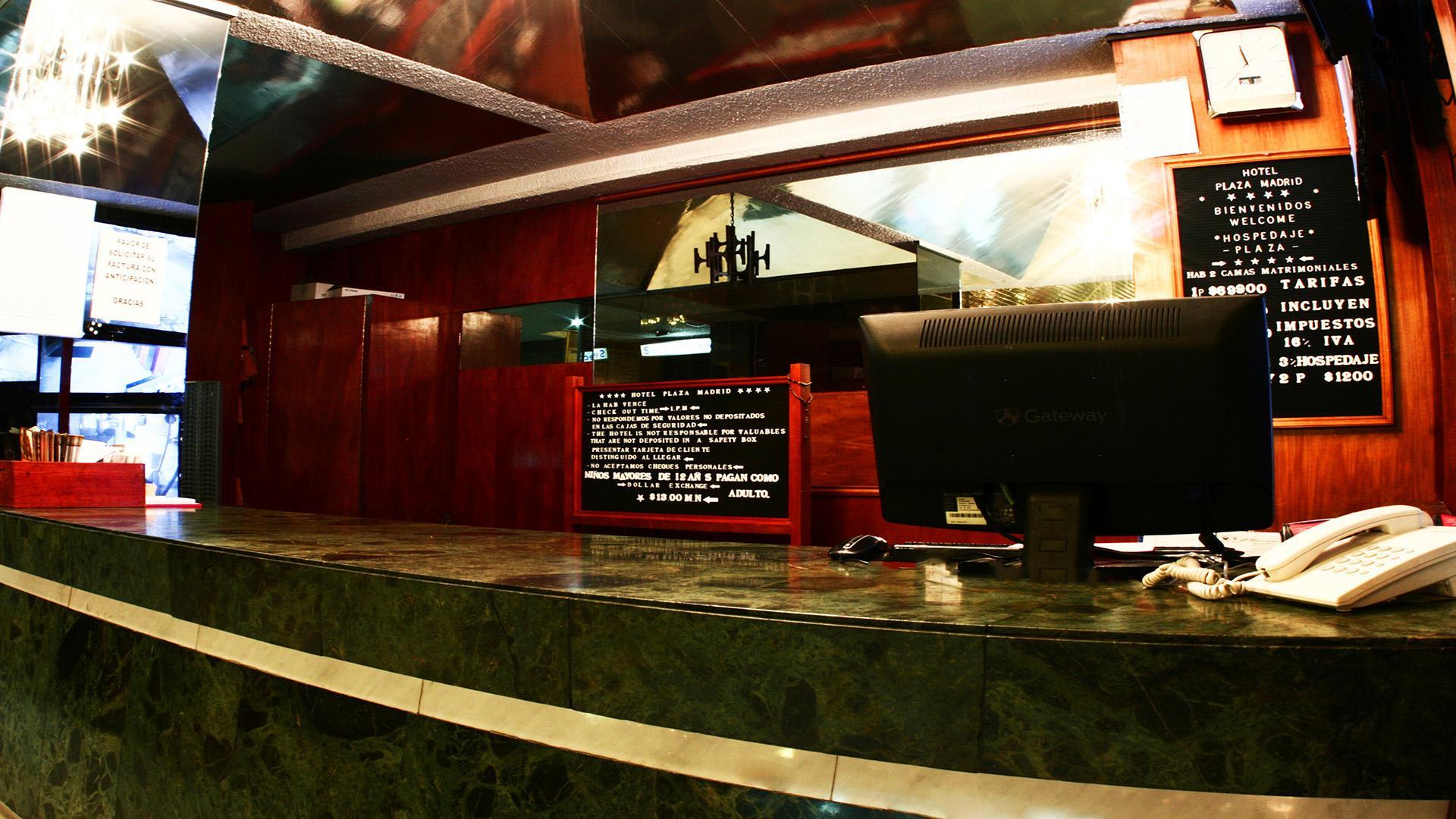Hotel Plaza Madrid Ciudad de México Exteriér fotografie
