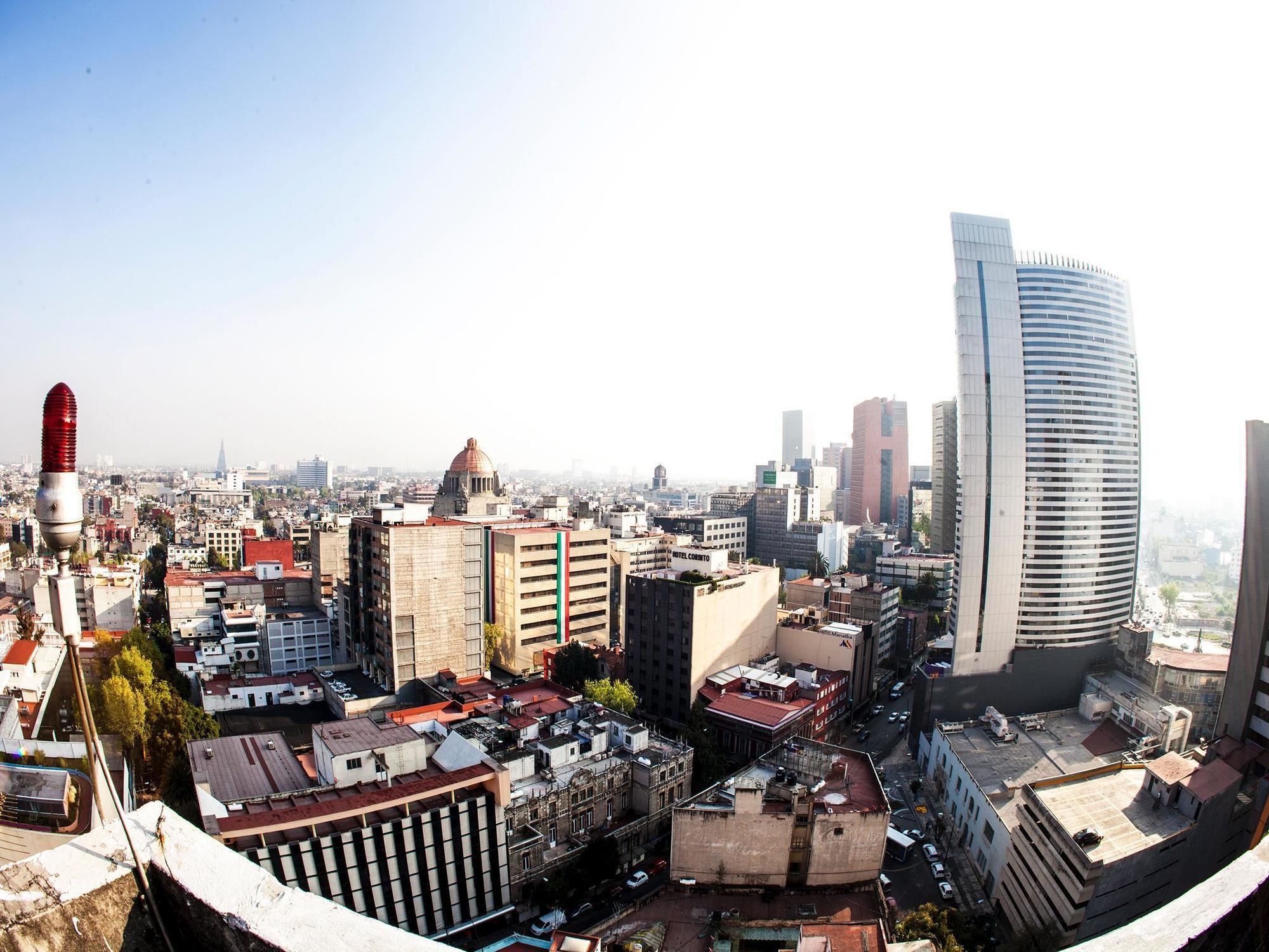 Hotel Plaza Madrid Ciudad de México Exteriér fotografie