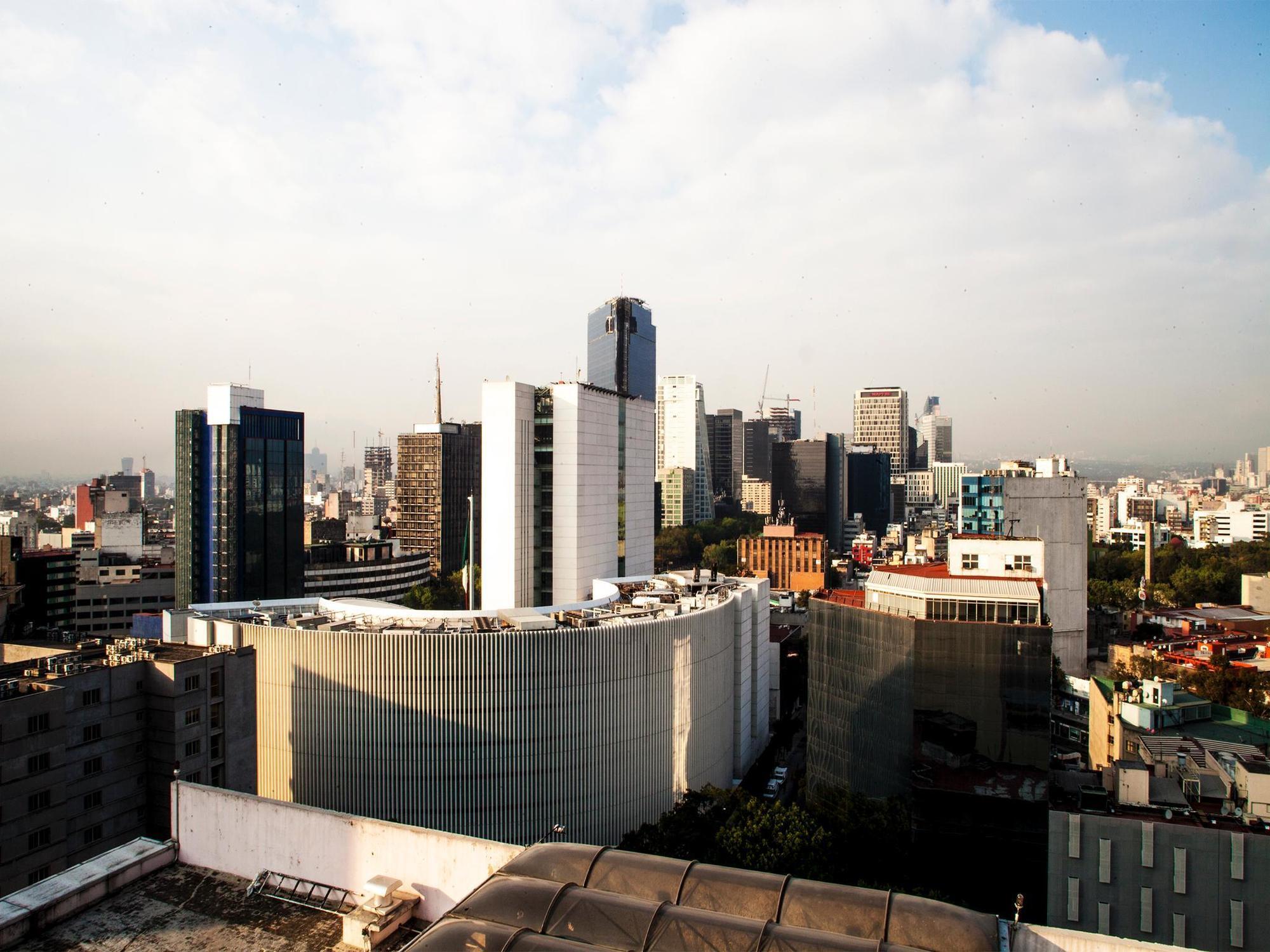 Hotel Plaza Madrid Ciudad de México Exteriér fotografie