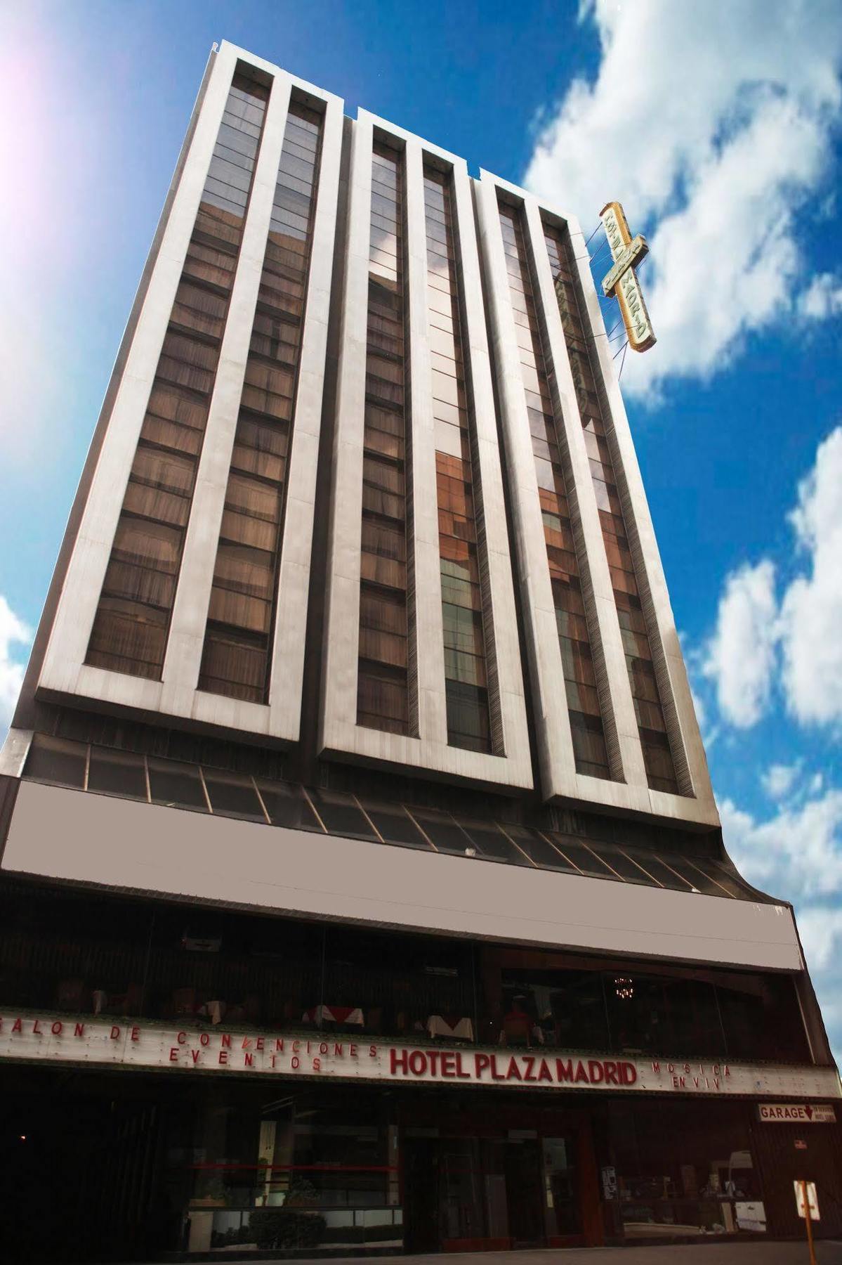 Hotel Plaza Madrid Ciudad de México Exteriér fotografie