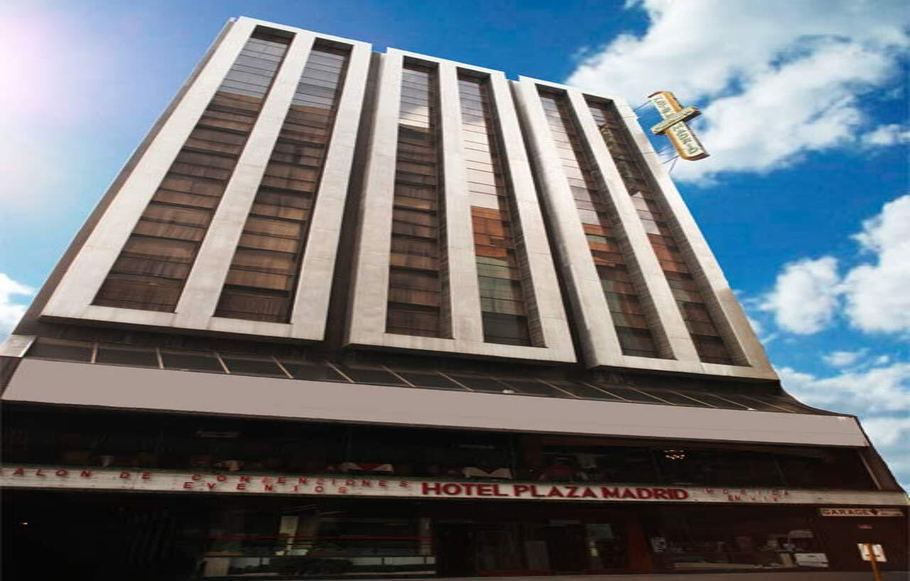Hotel Plaza Madrid Ciudad de México Exteriér fotografie